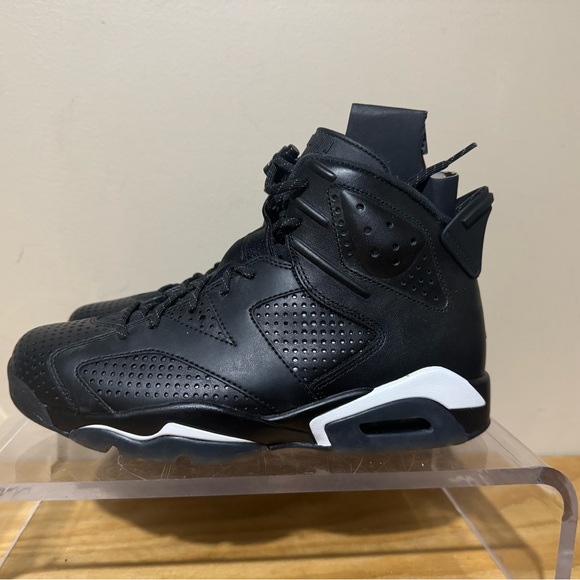 Nike Air Jordan VI Retro Black Cat 384664-020 Men Shoes Size
